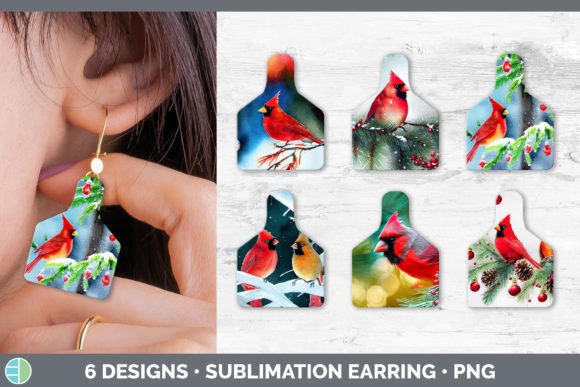 Christmas Cardinals Cow Tag Earring Su: A Review for Illustrations