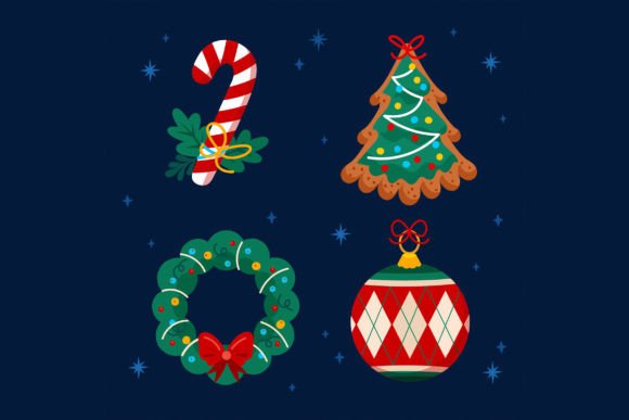 Christmas Elements 01 Review for Embroidery Projects