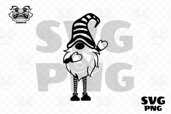 Christmas Gnome Svg for Creative Design Projects