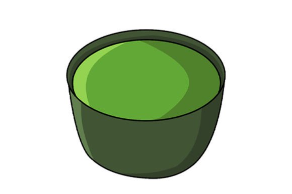 Christmas Matcha Vector Illustration for Local Branding