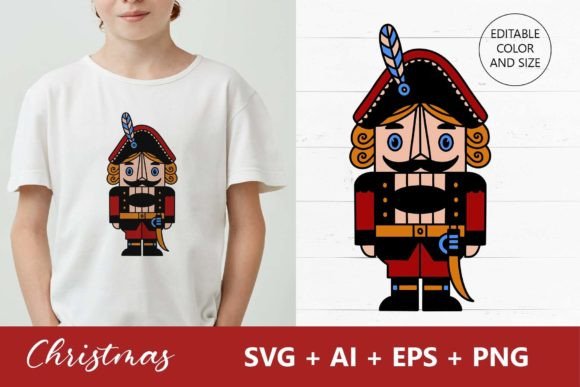 Christmas Nutcracker Illustration SVG Review