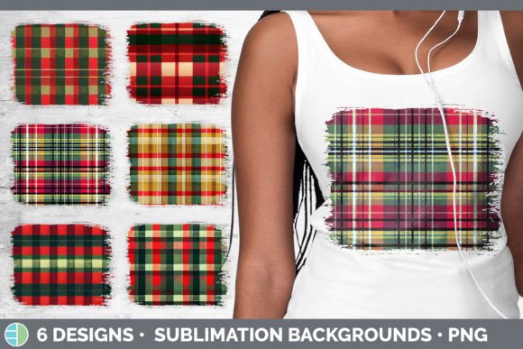 Christmas Plaid Distressed Sublimation B: A Review for Modern Illustrations