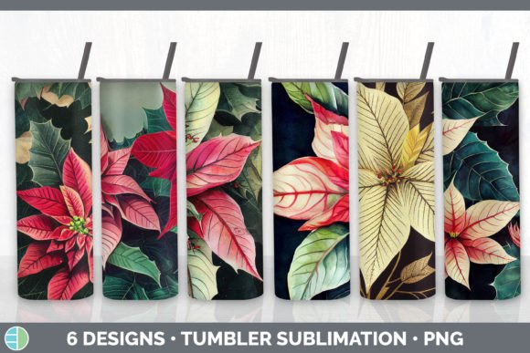 Christmas Poinsettia Tumbler Sublimation: A Review for Modern Illustrations