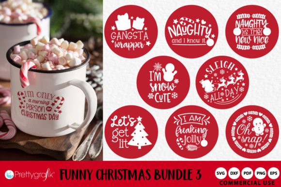 Funny Christmas SVG Cutting Files Vol. 3 Review