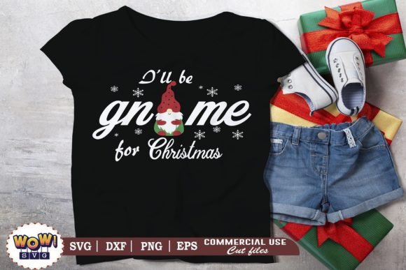 I ll Gnome This Christmas Svg Illustrations